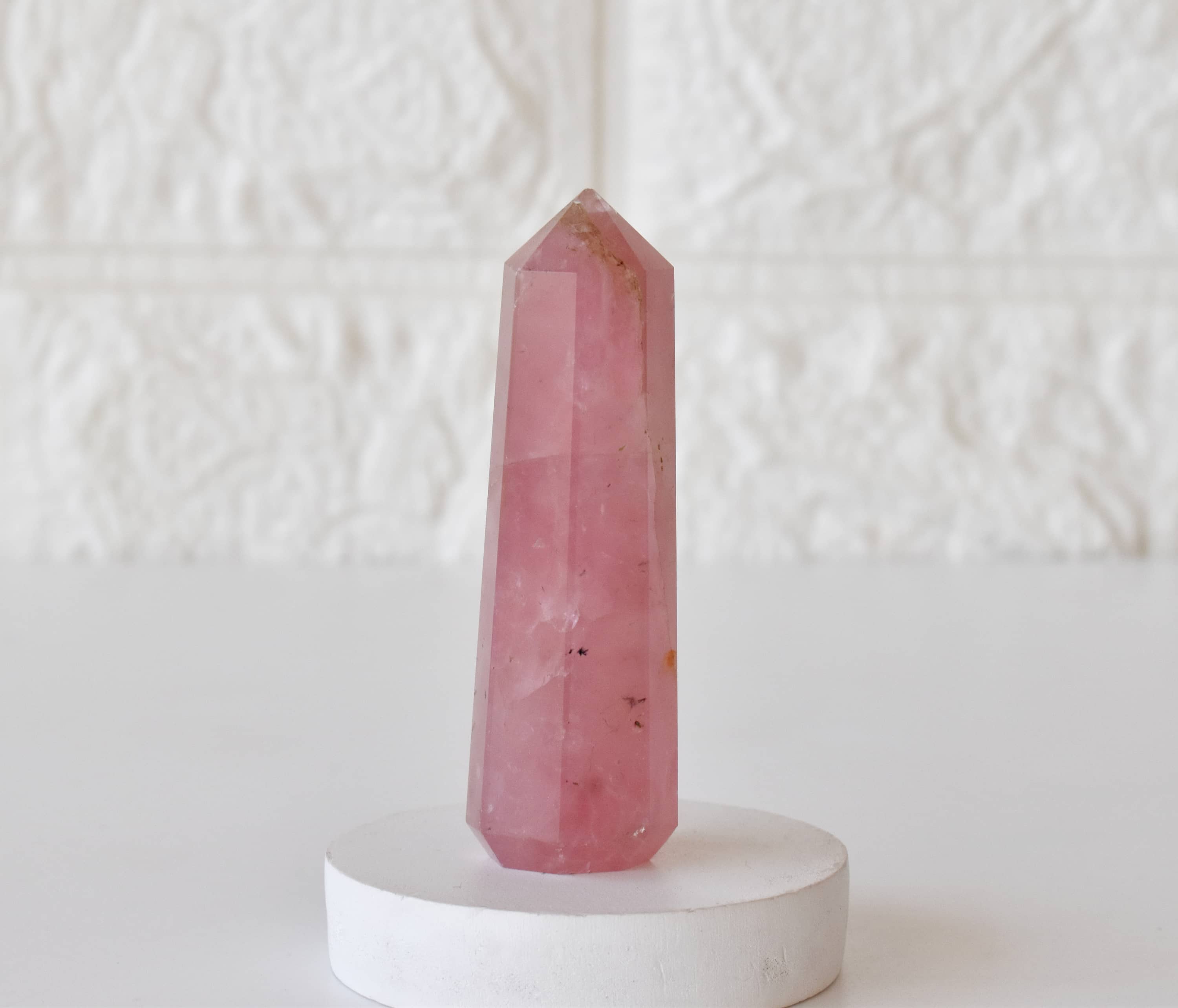 Soothing Crystals - Wholesale Spiritual Stone/Crystal - Healing Obelisk| Rose Quartz | Crystal Tower | Crystal Point3