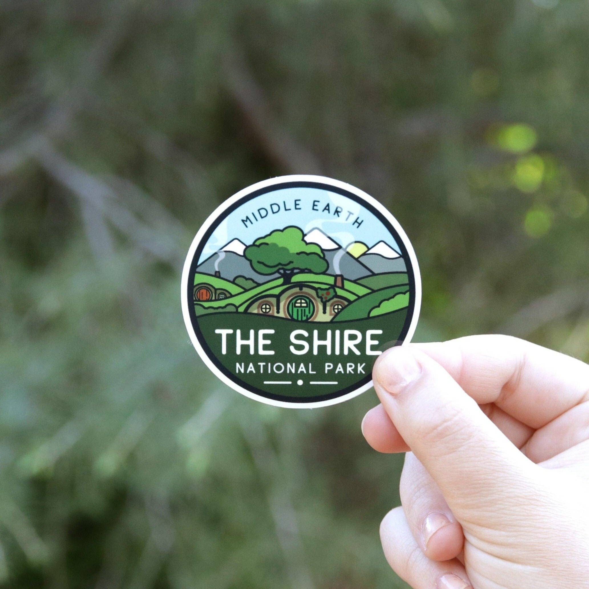 Squatchy - Wholesale Sticker - Shire National Park Sticker | Waterproof Vinyl Sticker