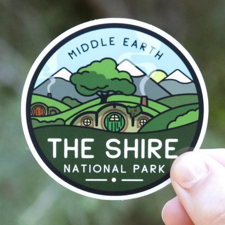Squatchy - Wholesale Sticker - Shire National Park Sticker | Waterproof Vinyl Sticker0