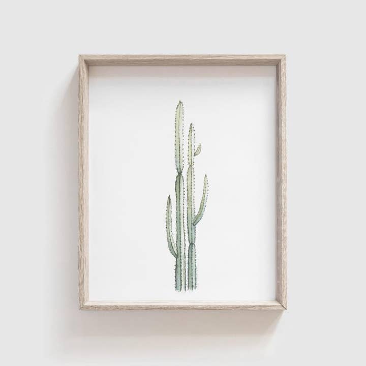 Stampa artistica Spikey Cactus n. 3 per la vendita all'ingrosso da parte di Tabitha Paige