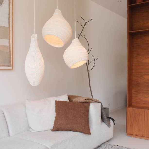 VANMOKUM - Vente Lustre/Suspension - Luminaires suspendus artisanaux GRAYPANTS Scraplights Hive10