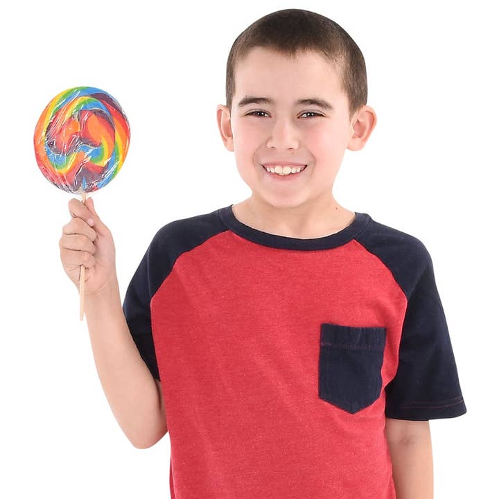 La Luna Bella - Toys – wholesale Klubba – 5" JUMBO SWIRL LOLLIPOP LLB godis
