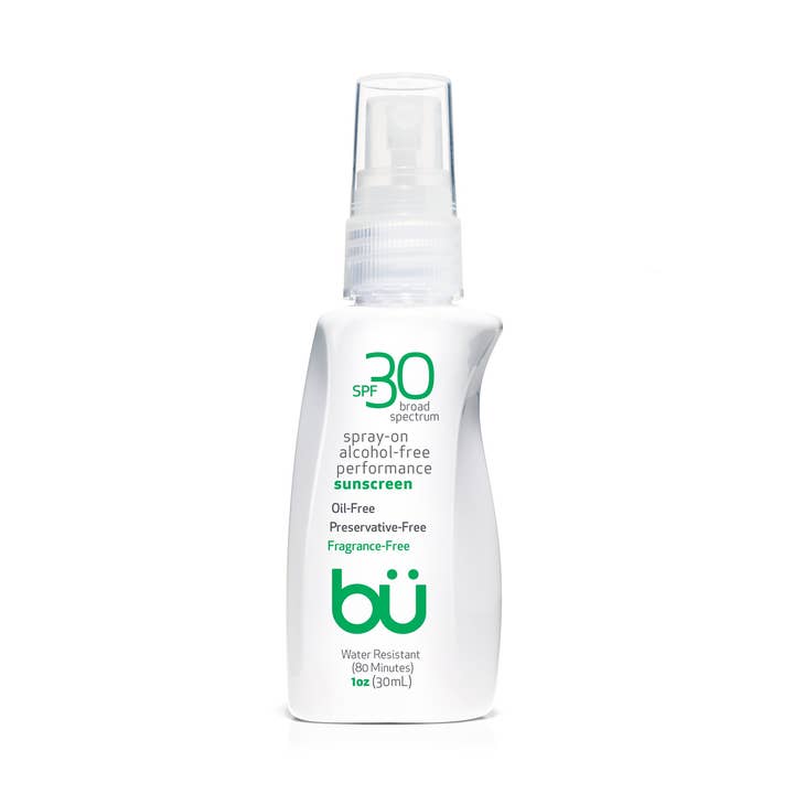 SPF 30 Alcohol-Free Sunscreen Spray - Fragrance-Free for wholesale by BU sunscreen