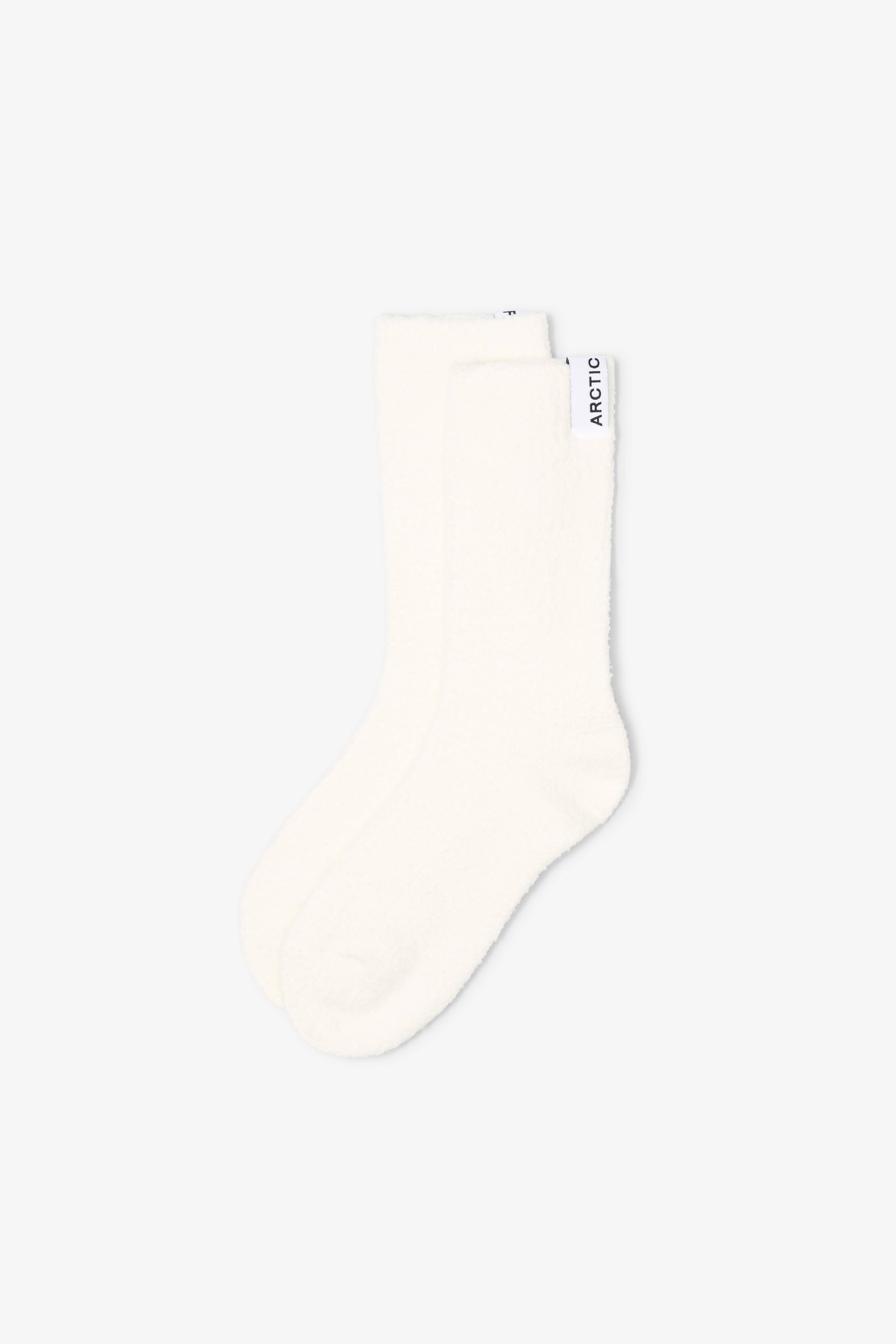 Arctic Fox & Co. - North America - Wholesale Socks - Women's - Cosy Socks - 100% Recycled - White - FW251
