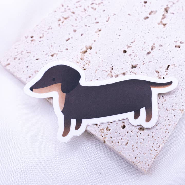 Sticker Dachshund Dog Vinyl Dog Breed - Sticker Dachshund for wholesale by Tilda&Theo