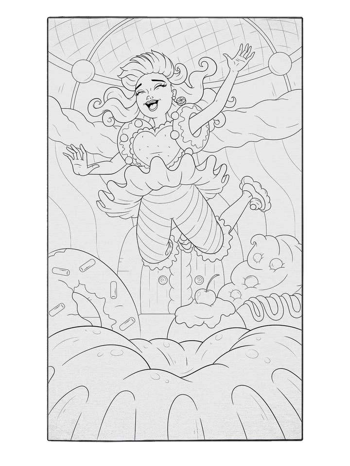 Maison Bundt gonflable pour la vente par Coloring Rugs