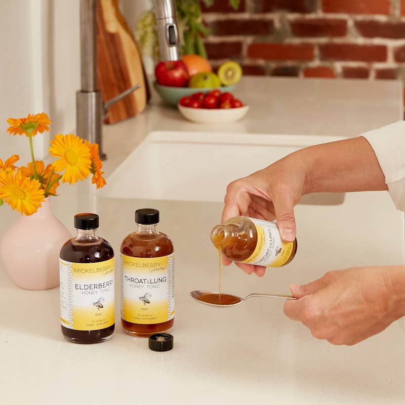 Mickelberry Gardens - Vente Supplément oral/vitamine - Tonique au miel de sureau — soutien immunitaire pour enfants et adultes1