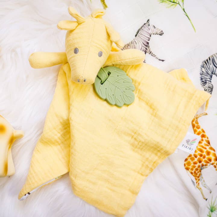 Tikiri Baby Comforter – Gerald Giraffe for wholesale by Rainbow Designs