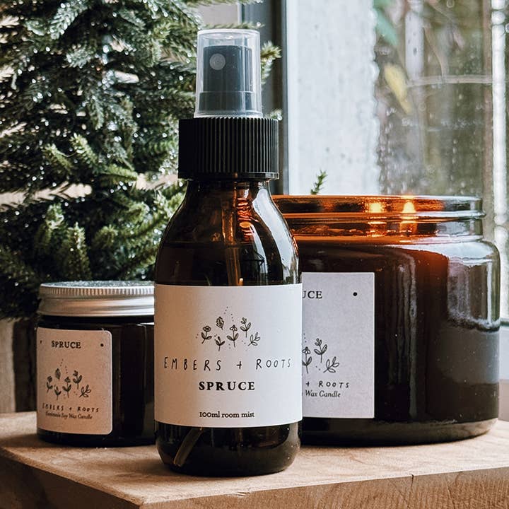Embers & Roots – wholesale Room & linen spray – Spruce (Christmas Tree) Room Mist