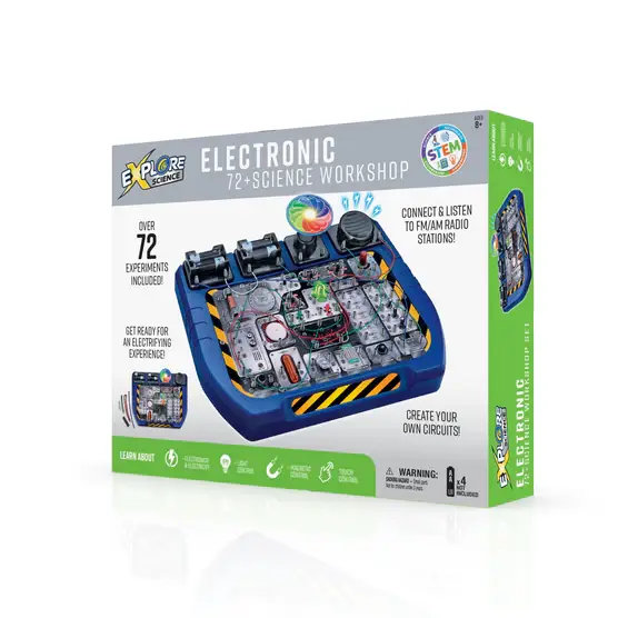 Explore Scientific - Wholesale Electronic Toy - Kids & Baby - Explore Science Electronic 72+ Science Workshop - STEM4