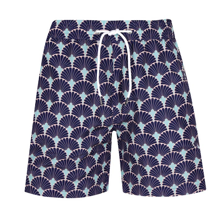 SWIM SHORTS MIAMI BLUE for wholesale by ANDRREW & COLE