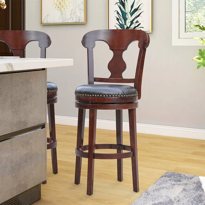 Abble - Wholesale Krukje - 30" hoogte draaibare barkruk, eendelig1