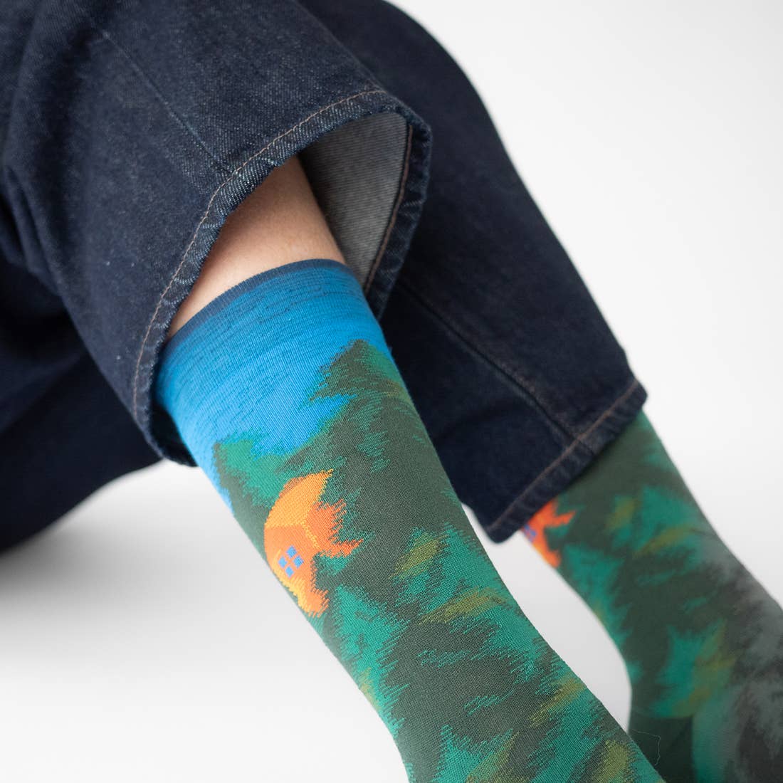 Bonne Maison - Wholesale Socks - Unisex - Forest House Sock3