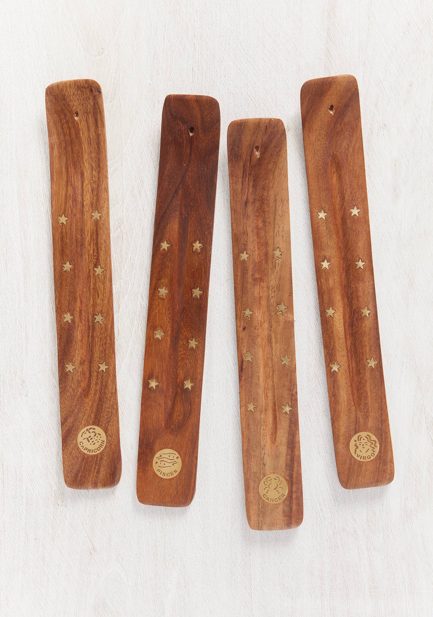 Namaste - Wholesale Incense holder - Zodiac Incense Holder, Natural, Brass2