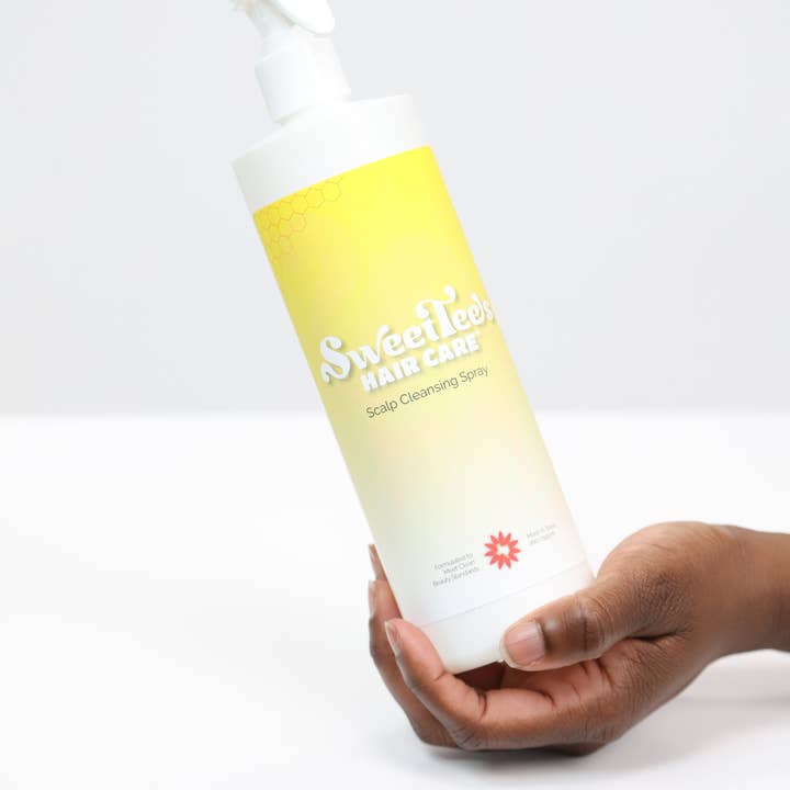 Spray cuir chevelu pour la vente par SweetTee’s Hair Care