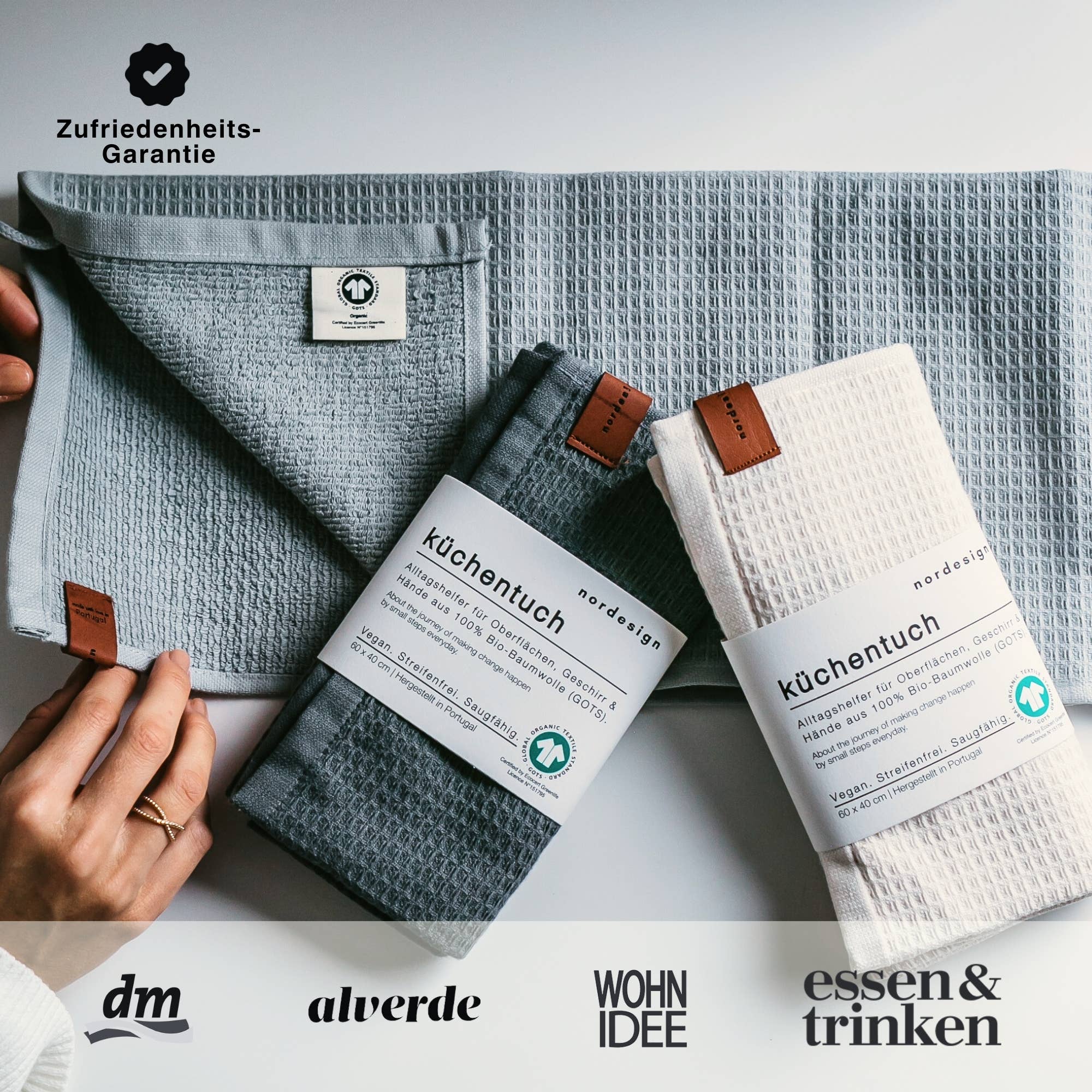 nordesign - Wholesale Tea Towel - Tea towel (cotton) - Copenhagen Beige1