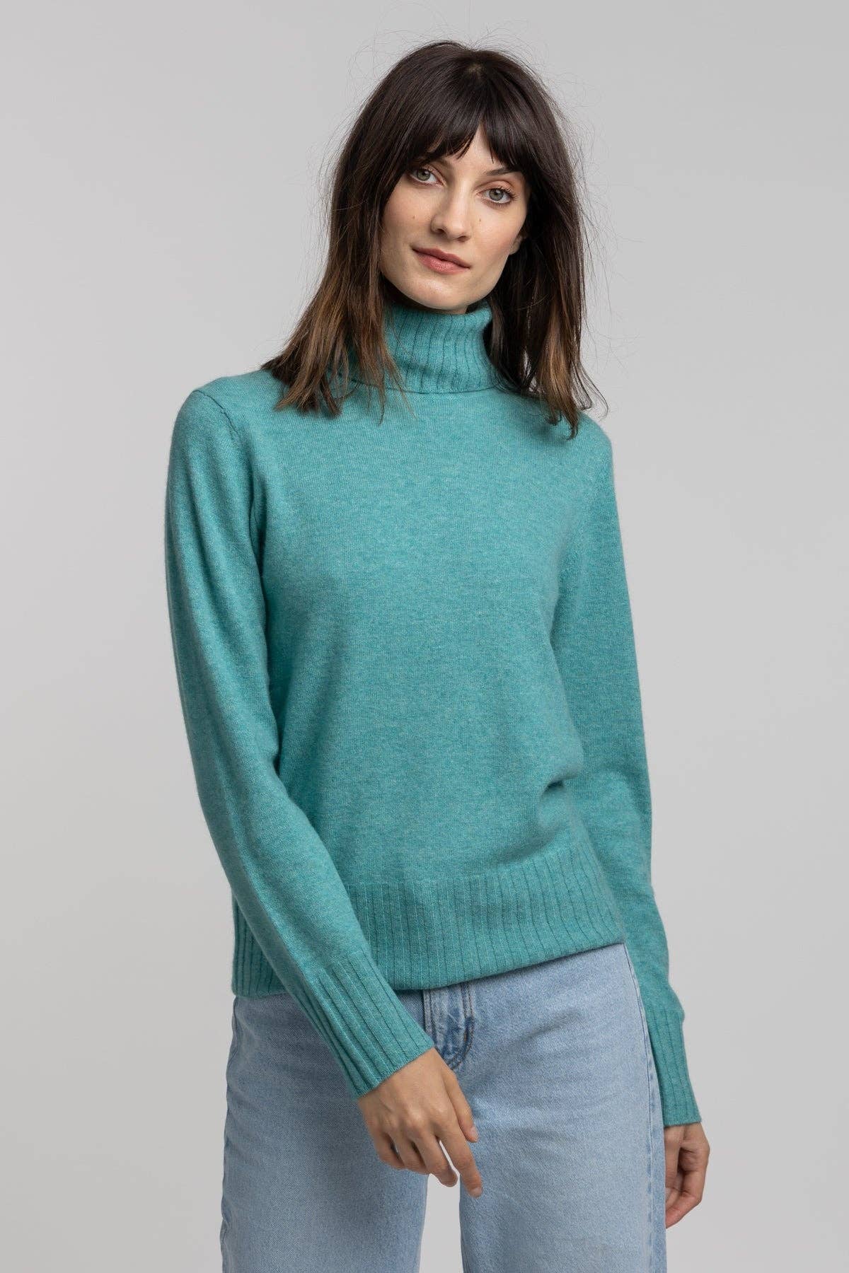 QUINN – wholesale Pullovertröja - Dam – Lauren Cashmere Polotröja0
