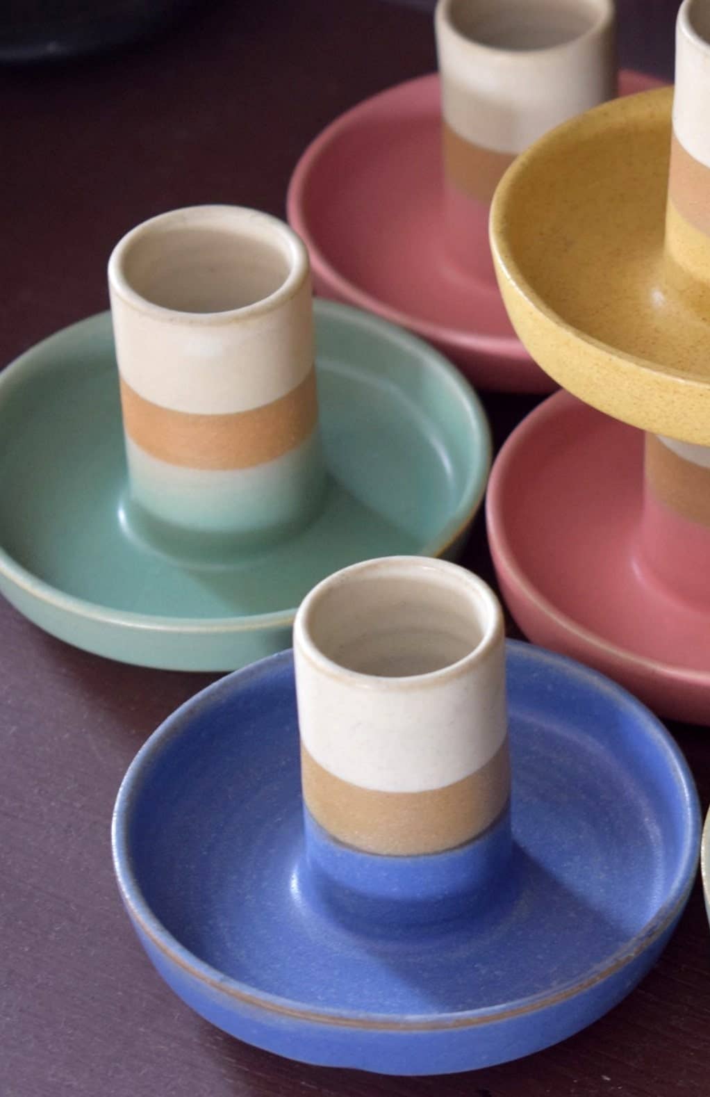 Ganesh Himal Trading - Wholesale Candle Holder - Candleholder - Colorful Ceramic1