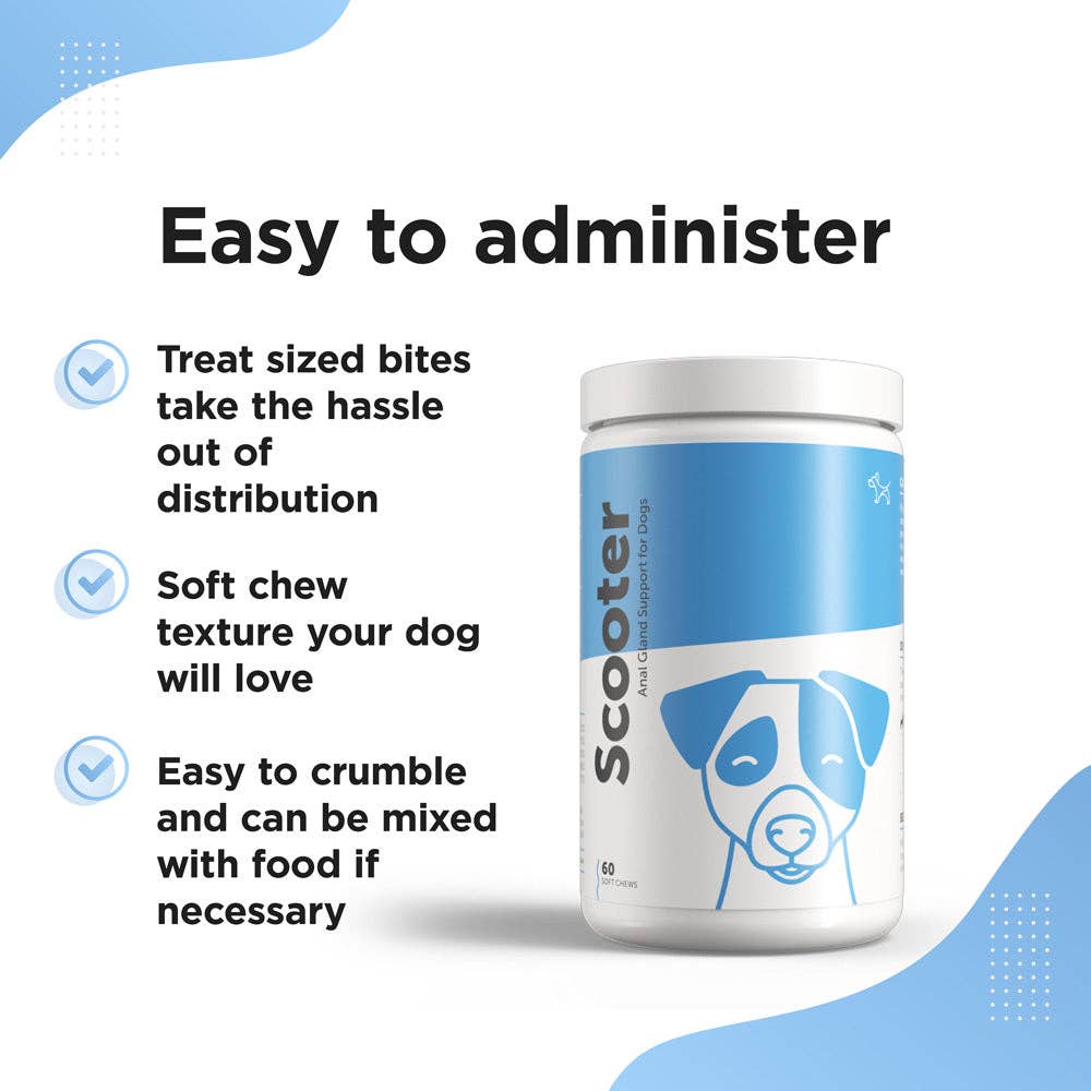Dog's Lounge - Vente Compléments alimentaires – chien - SCOOTER — Supplément de glandes anales pour chiens et chiots3