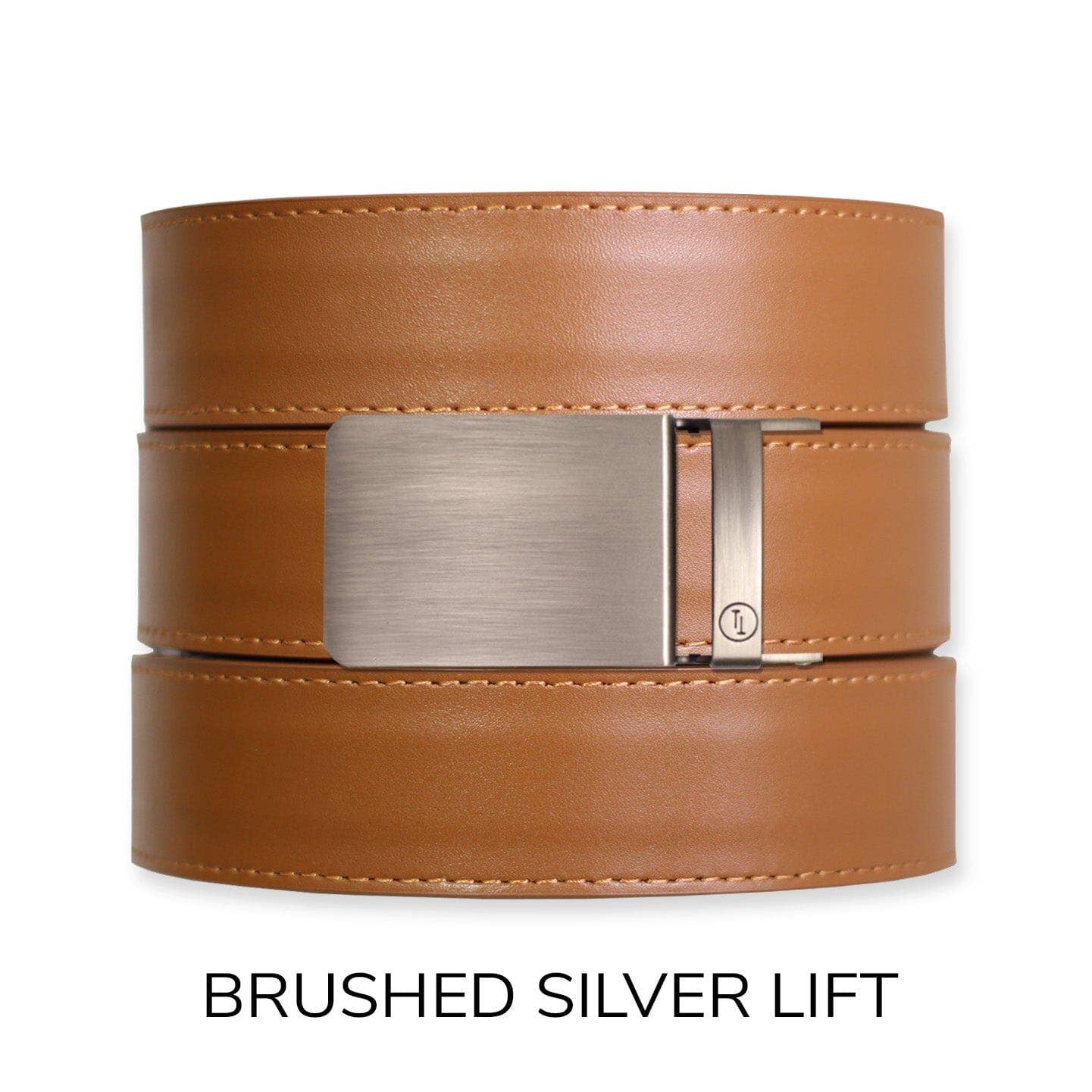 Tough Apparel - Wholesale Belt - Men's - British Tan Top Grain Leather Ratchet Belt & Buckle Set6