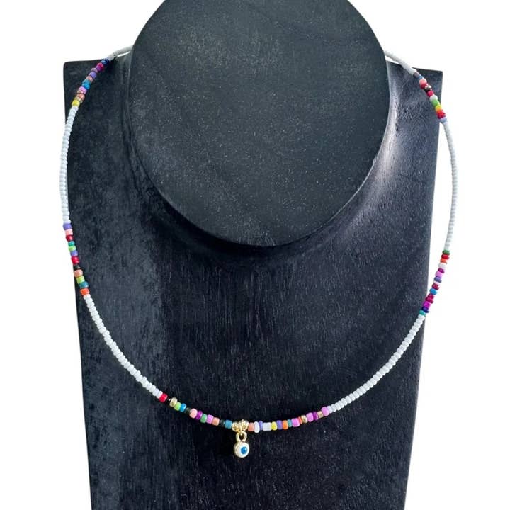 Colar com o olho turco por atacado de Hecho a mano