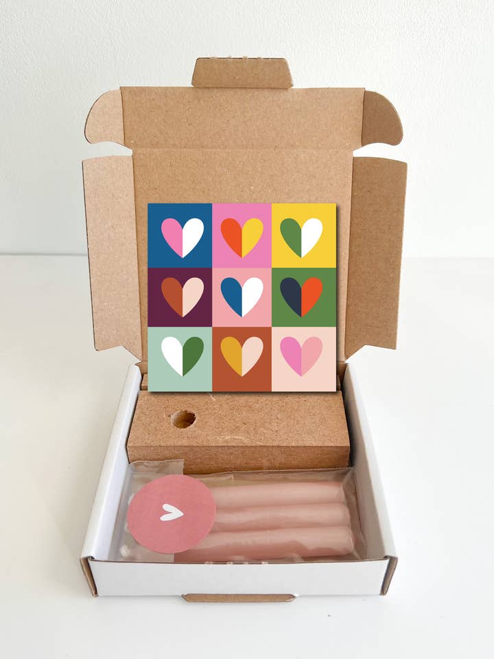 Gift box size S - Hearts for wholesale by SEQ LIFESTYLE
