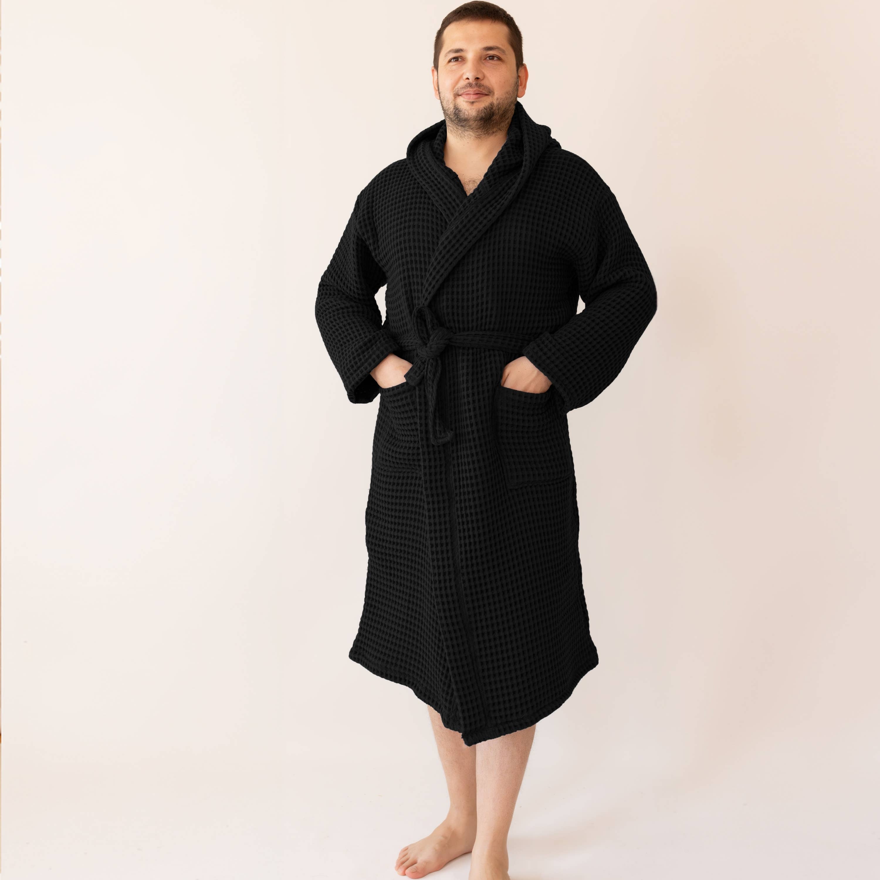 Vivamaison – Engroshandel Morgenkåbe - Unisex – Premium Vaflet Bomuld Badekåbe, Unisex Spa Komfort102