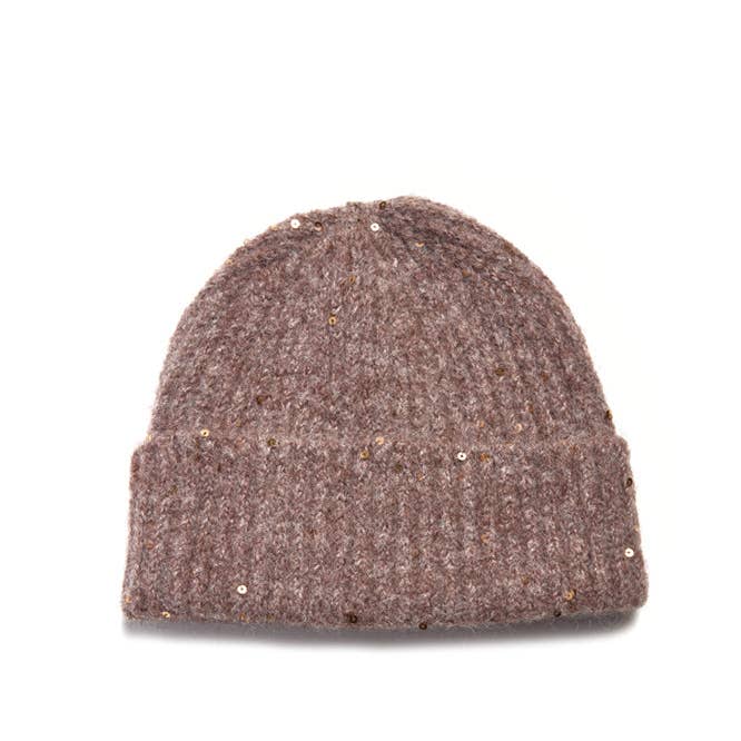 The Farrah Knit Hat and other Purchase Wholesale sequin beanie. Free Returns & Net 60 Terms on Faire trending on Faire.