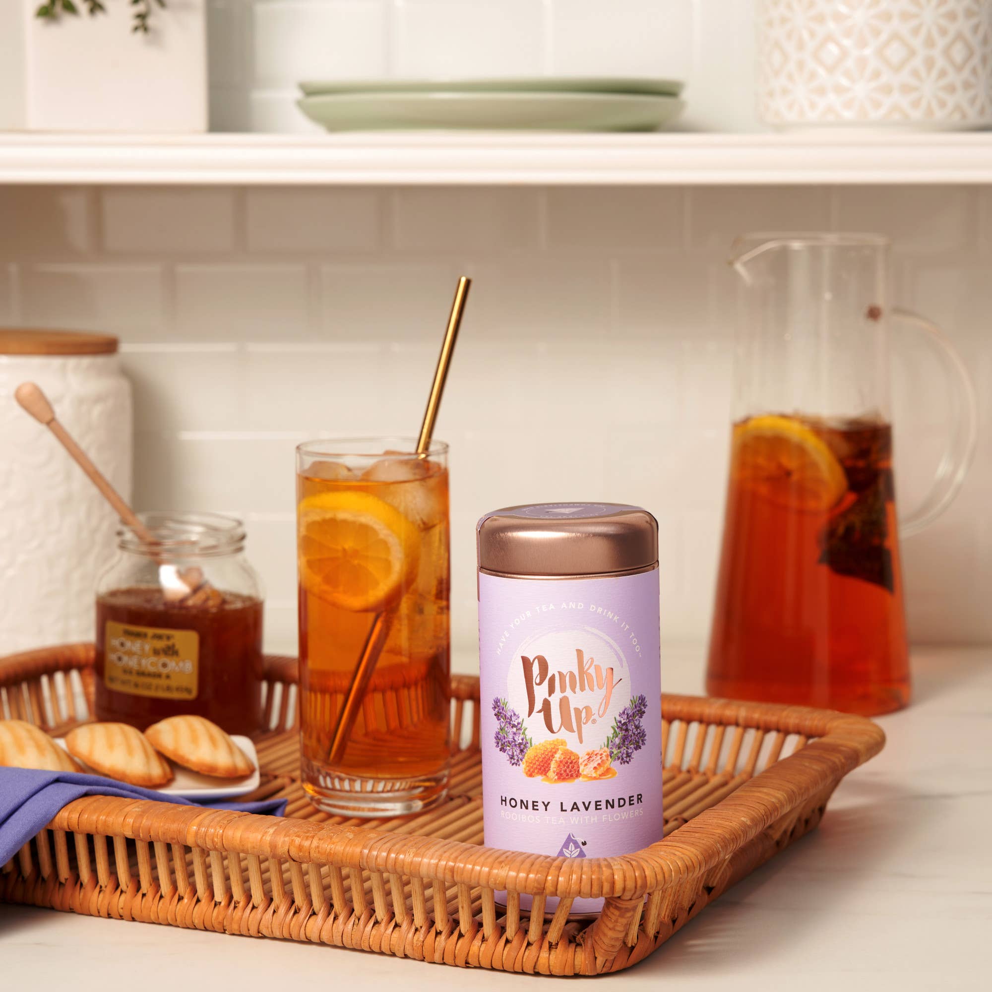 Pinky Up - Wholesale Tea Bags - Honey Lavender Rooibos Tea 15 Sachets2