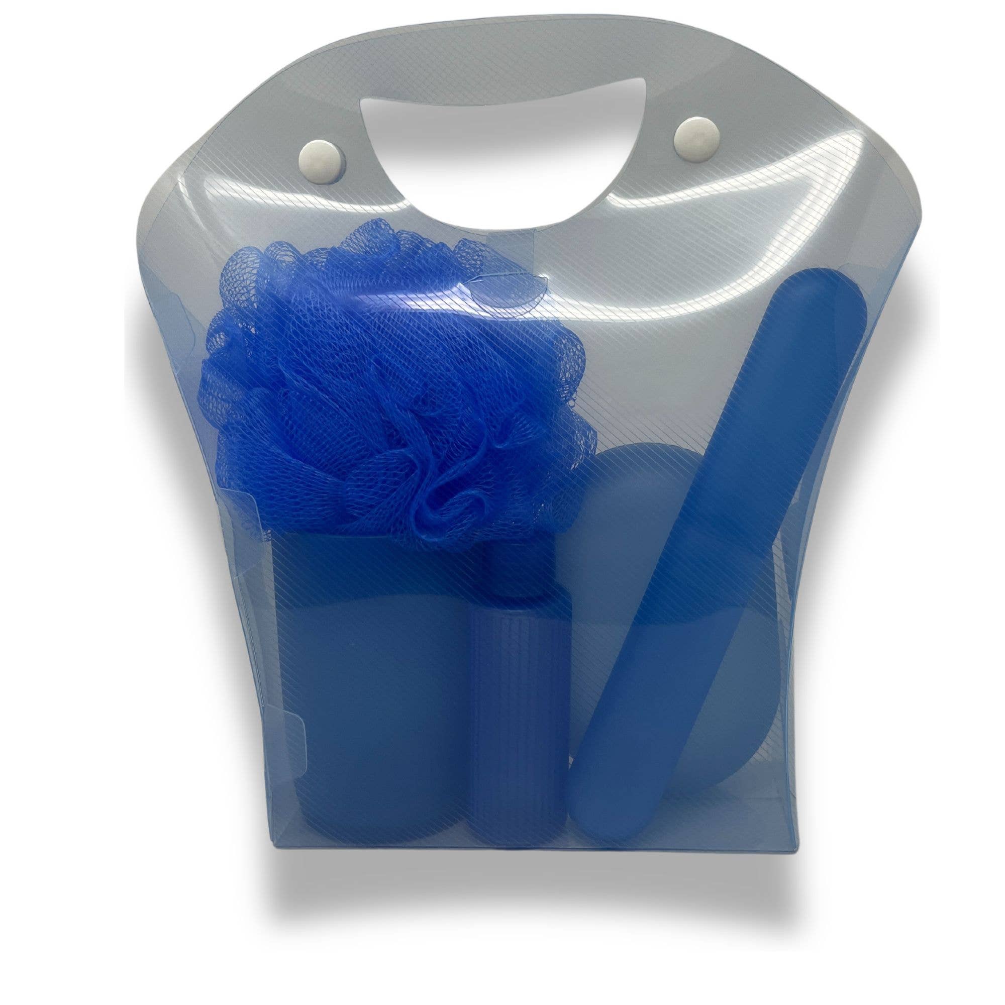 Rucci Professional - Wholesale Travel Set - SH05 5 Piece Bath Set Blue6