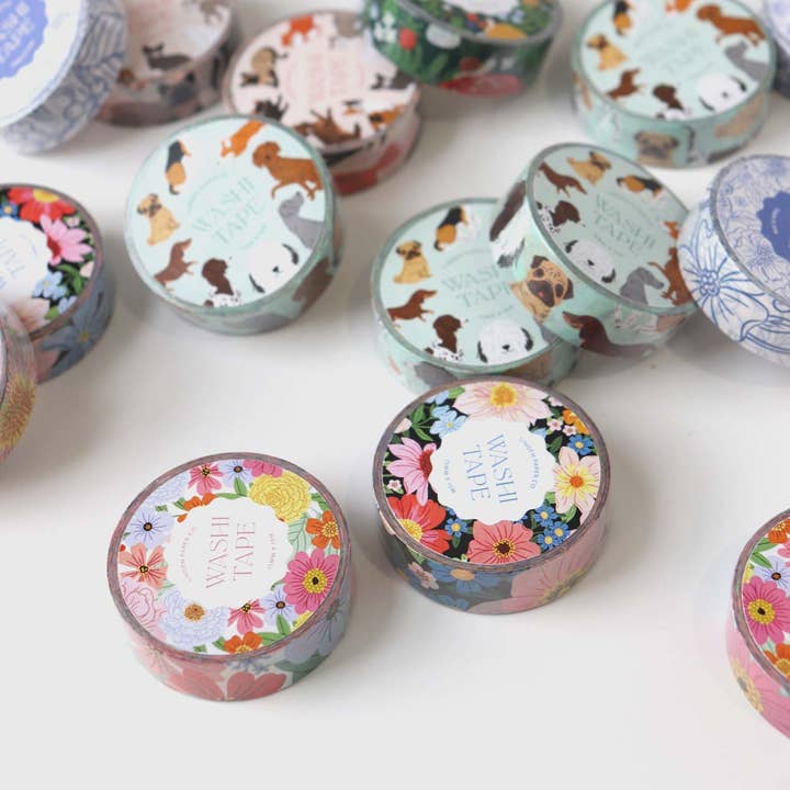 Linden Paper Co. - Wholesale Washi Tape - Dogs Washi Tape5