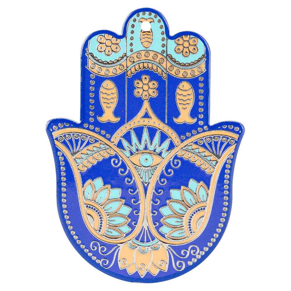 Benjamin International - Wholesale Wall Accent - CERAMIC HAMSA WALL DECOR1