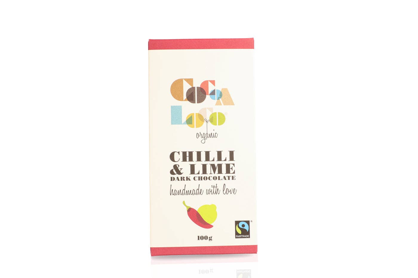 Cocoa Loco – wholesale Chocolate bar – Dark Chocolate, Chilli & Lime Bar – 100g1