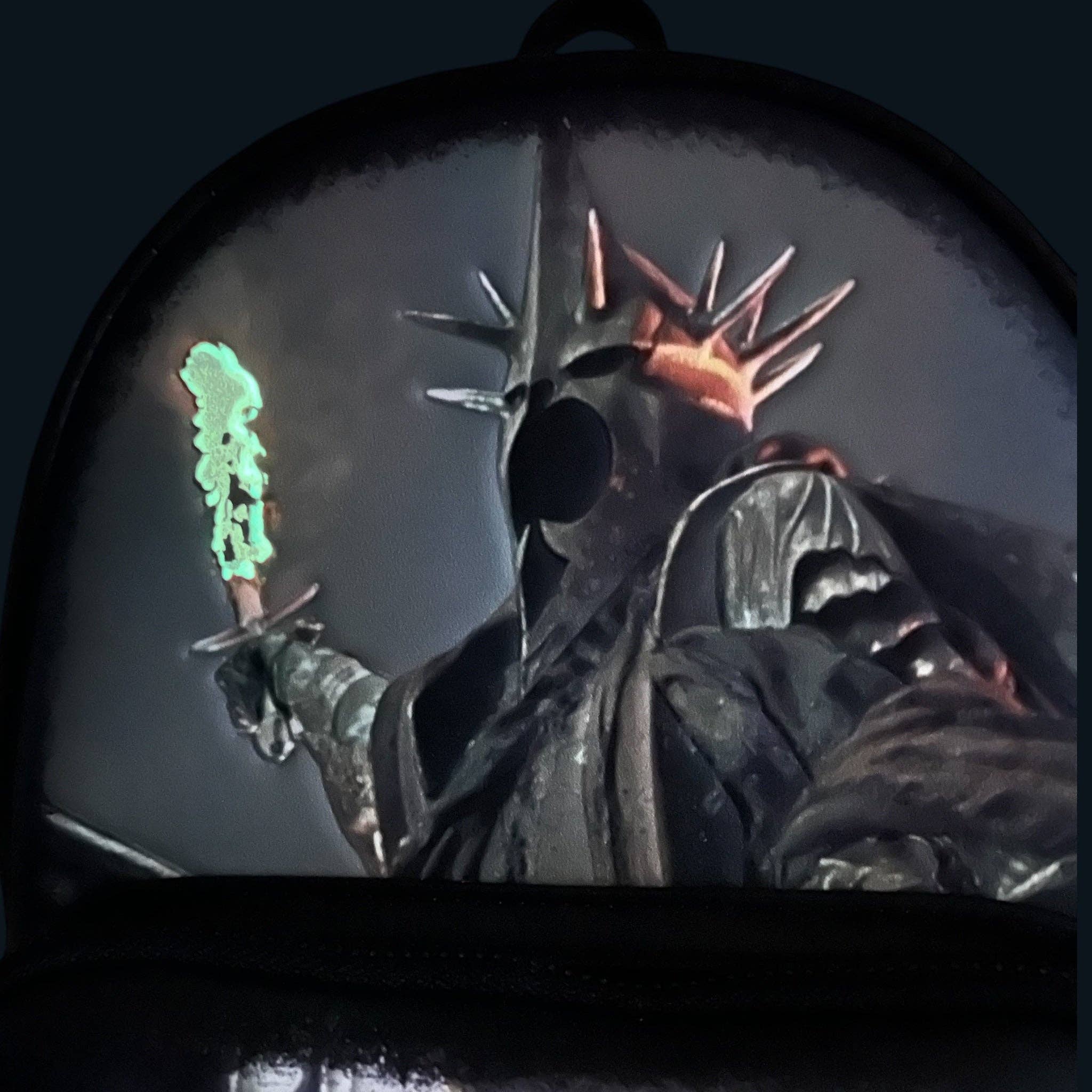 Grotto Treasures - Wholesale Backpack - Unisex - Grotto Treasures Exclusive - Loungefly The Lord of the Rings The Witch King Nazgul Glow in the Dark Mini Backpack7