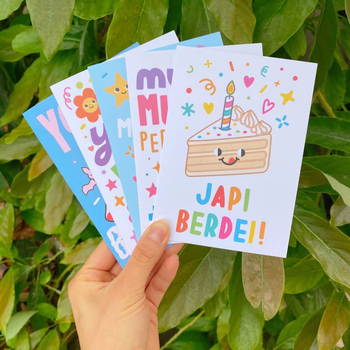 Muchas Tenkius Greeting Card for wholesale by YayItzel