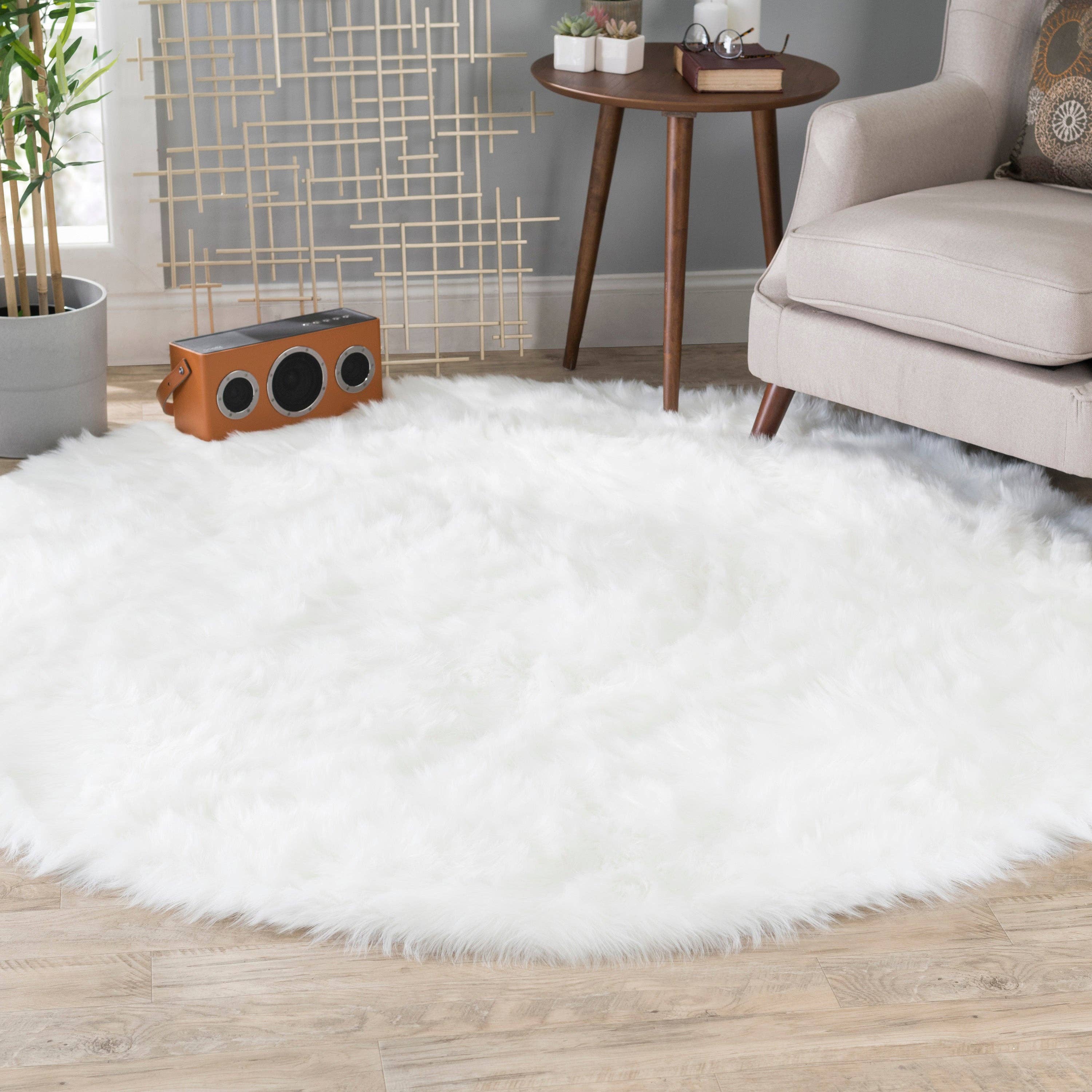 Walk on Me - Wholesale Area Rug - Faux Fur Super Soft and Silky Area Rug Witn Non Slip Backing and Machine Washable17