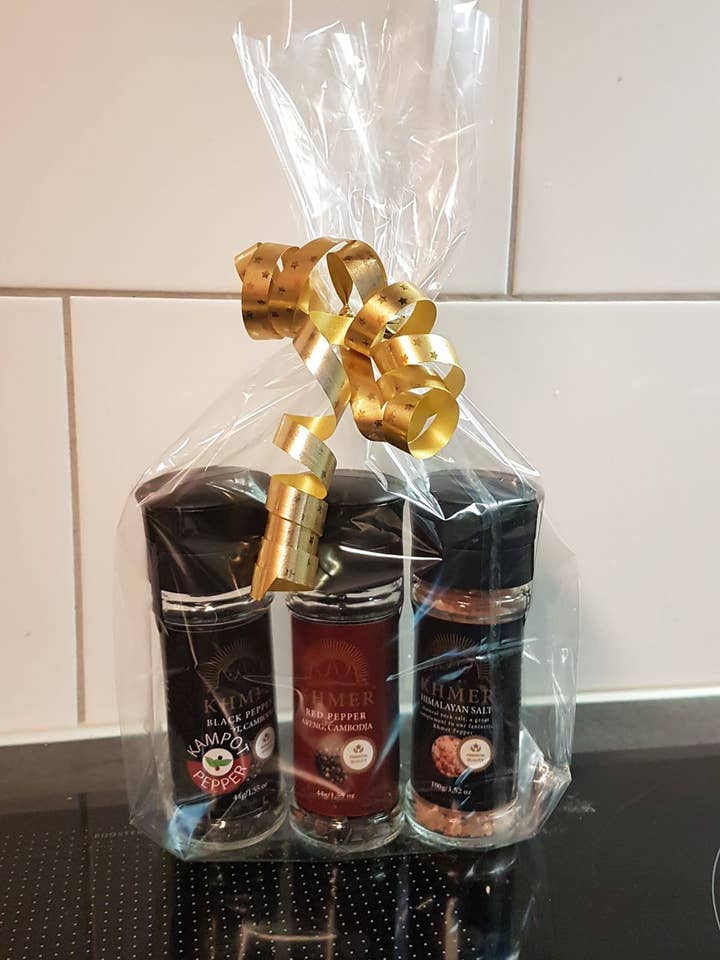 Confezione regalo premium da 3 per la vendita all'ingrosso da parte di KHMER