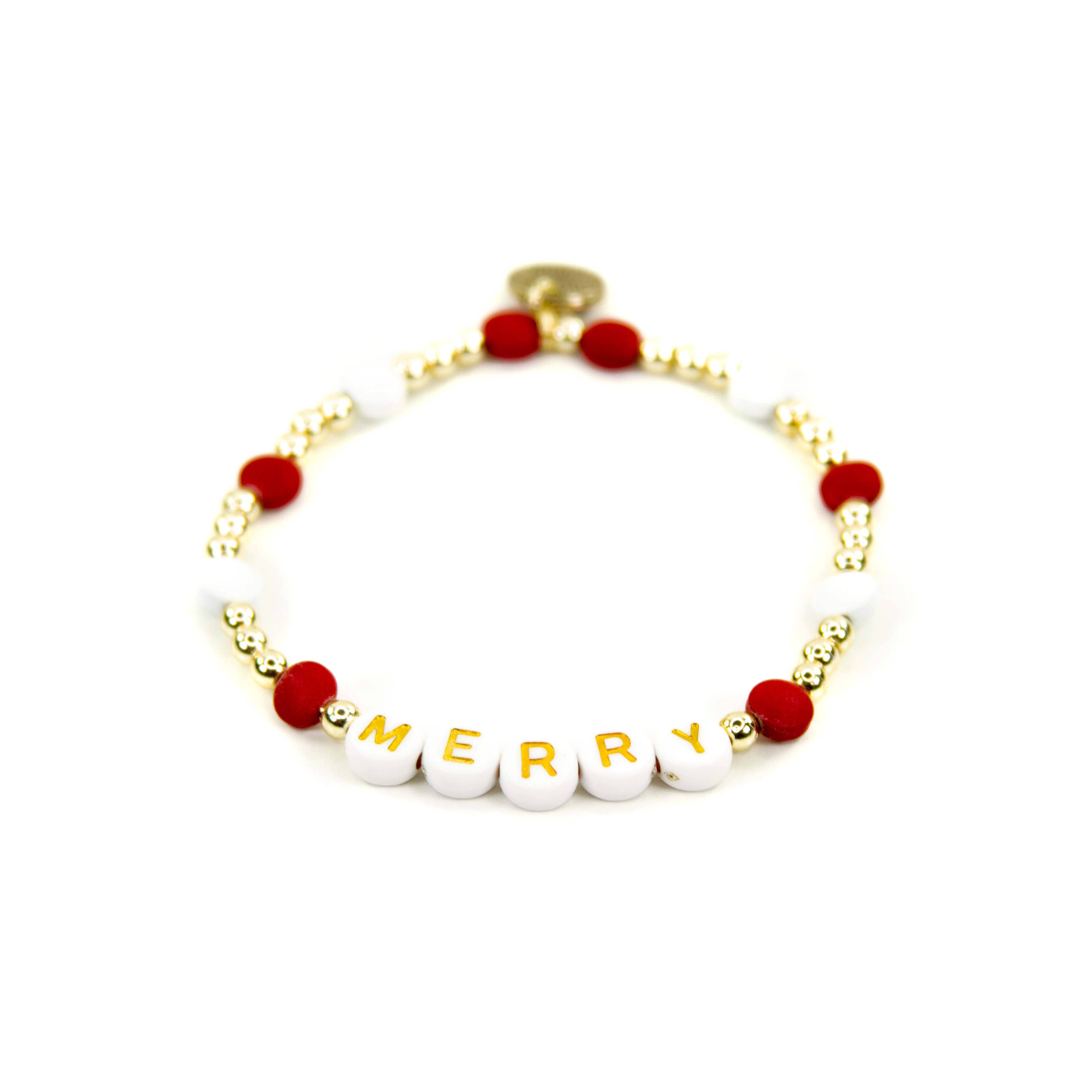 Savvy Bling - Vente Bracelet de perles - Bracelets de Noël1