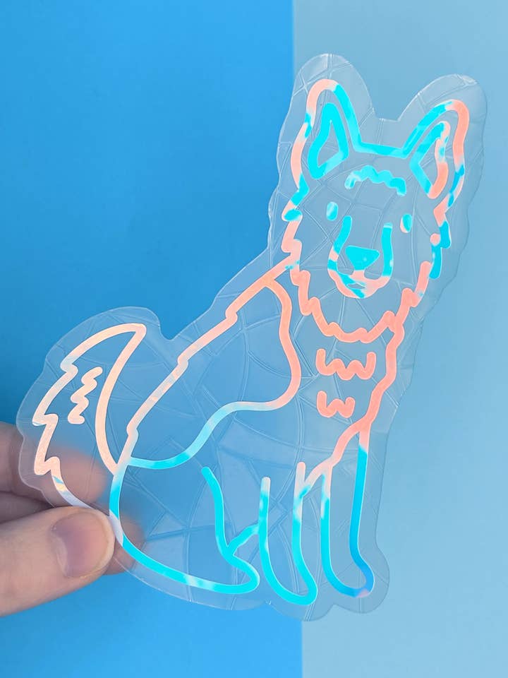 German Shepherd Suncatcher for wholesale by Poppodopolis