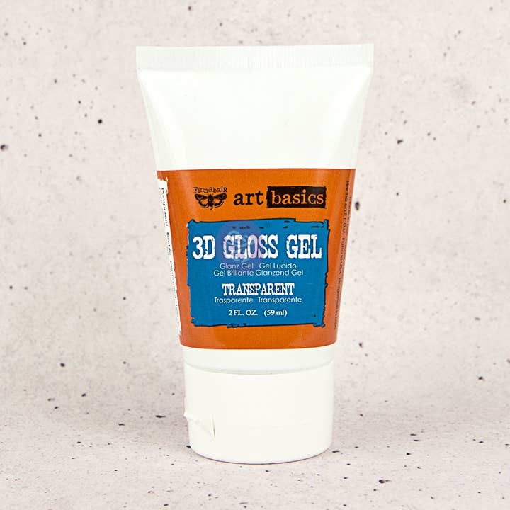 Art Basics 3D Gloss Gel 2oz Tube 655350962982 for wholesale by Art Philosophy