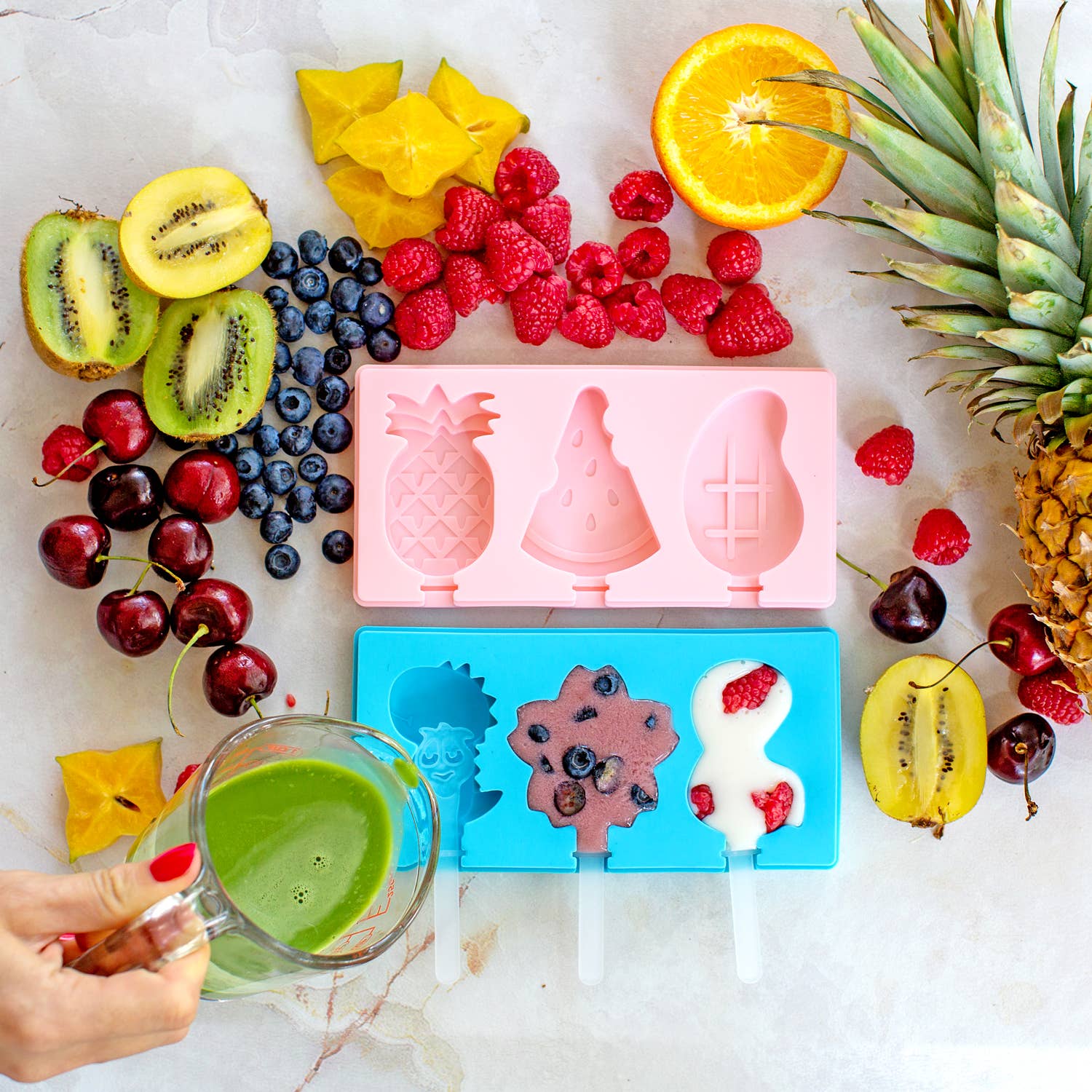 Lelaffet - Wholesale Chocolate/Candy Mold - Popsicles Molds, Silicone Popsicle Molds For Toddlers 2