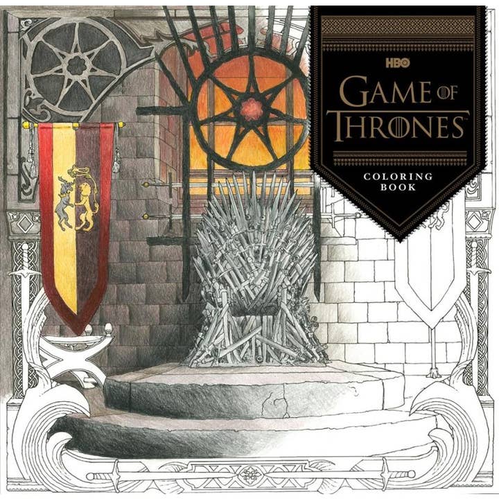 Game of Thrones Coloring Book for wholesale by Microcosm Publishing & Distribution