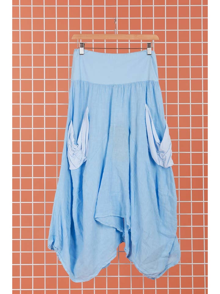 la maison des fibres naturelles – wholesale Kjol - Dam – Linnekjol i storlek One Size (US 12-16, UK 8-12, EU 40-44)22