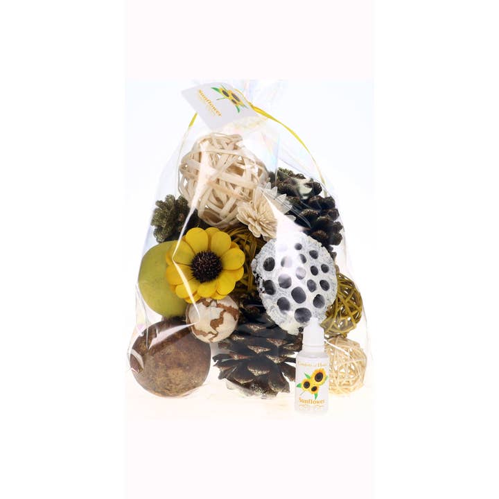 Comforts of Home – Pot-pourri por atacado – Taça Girassol Filler/Vaso Decorativo Potpourri