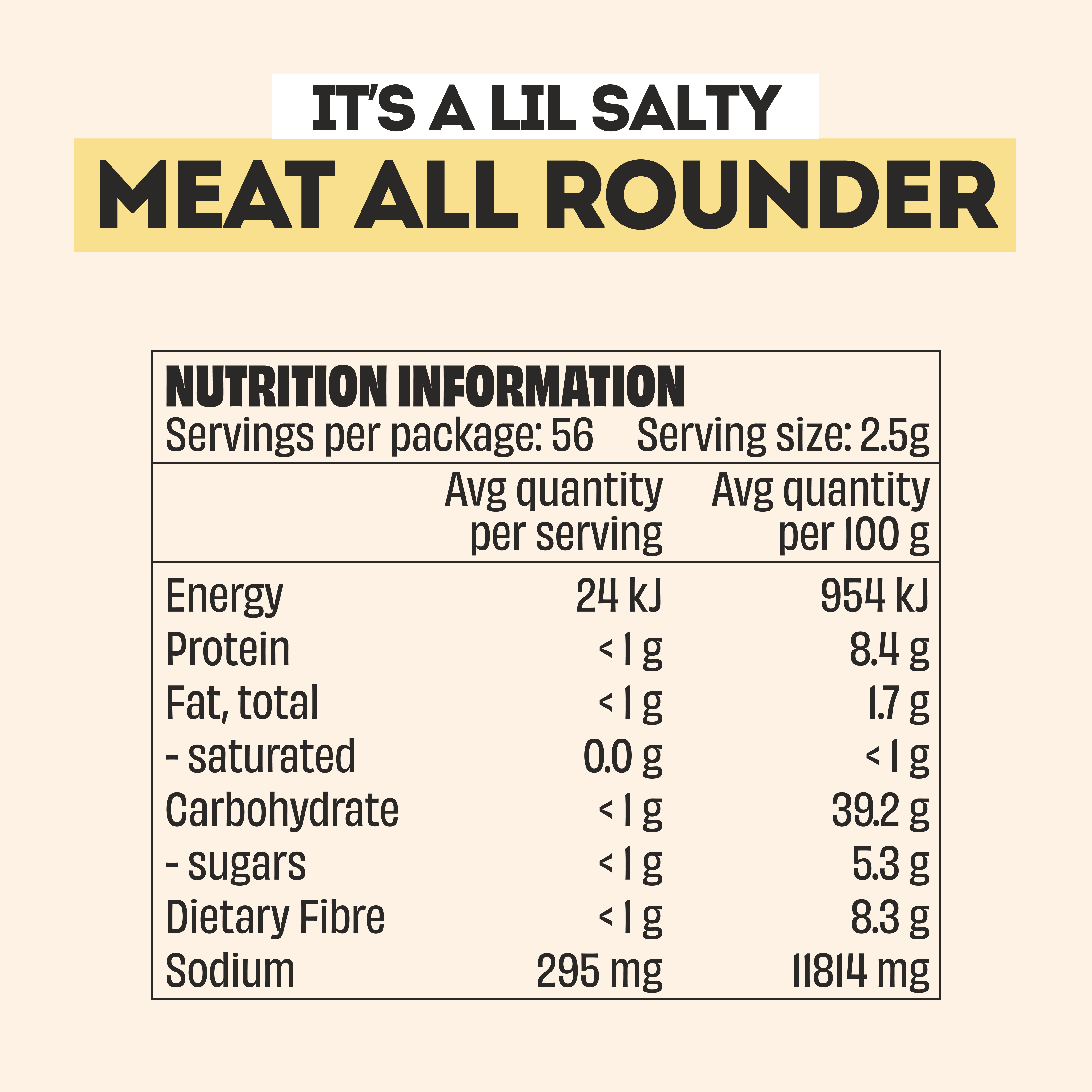 Mingle Seasoning - Wholesale Salt - *NEW* LIMITED EDITION MEAT ALL ROUNDER SEASONING3