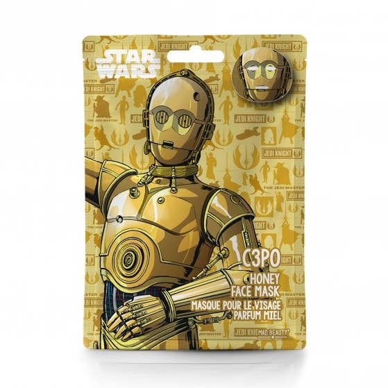 Mad Beauty - Wholesale Gezichtsmasker - Mad Beauty Disney Star Wars gezichtsmasker C3PO0
