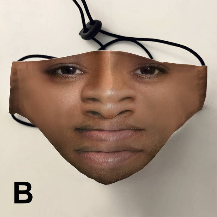 Maskalike - Wholesale Non-Medical Disposable Mask - Double-Vision Anti-Surveillance Realistic Face Mask3