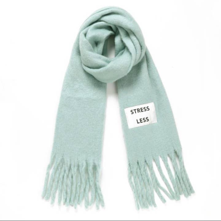 Cachecol oversized Stress Less por atacado de Verb to do