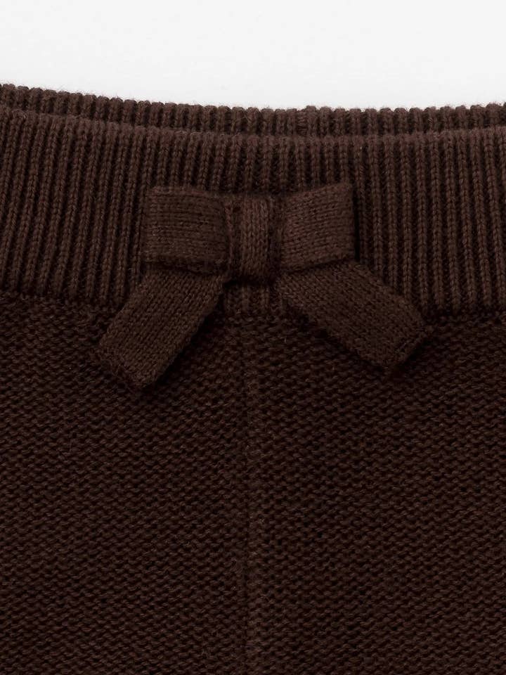 Monica + Andy - Wholesale Top & Pant Set - Baby - Little Darling Knit Top + Bottom_Chocolate Brown5