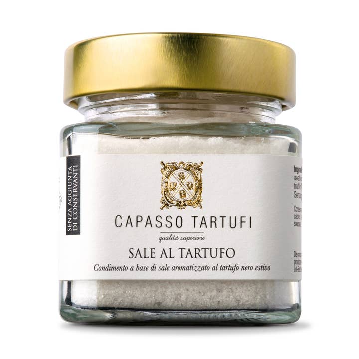 CAPASSO TARTUFI - Wholesale Salt - SALT-BASED DRESSING FLAVORED WITH BLACK TRUFFLE0